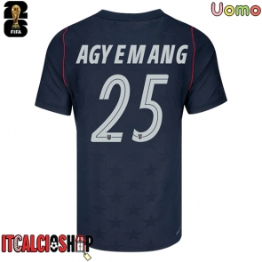 Stati Uniti Patrick Agyemang #25 Seconda Maglia Mondiali 2026 Manica Corta